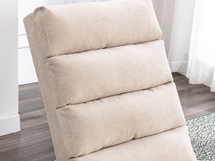 Massage Chaise Lounge Indoor With Remote Control, Ergonomic Electric Massage Lounger