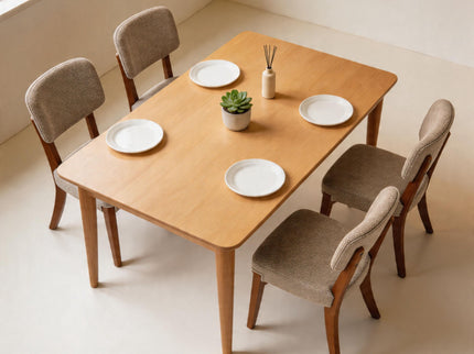 Contemporary Armless Dining Chairs (Set of 2)
