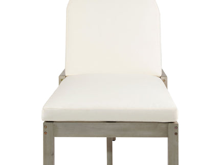 Outdoor Chaise Lounge With 5 Position Adjustable Backrest (Set of 2)