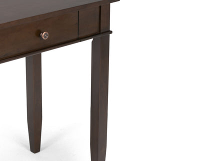 Carlton - Home Office Desk - Dark Tobacco Brown