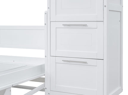 Space Saving Murphy Wall Bed With Closet And Drawers
