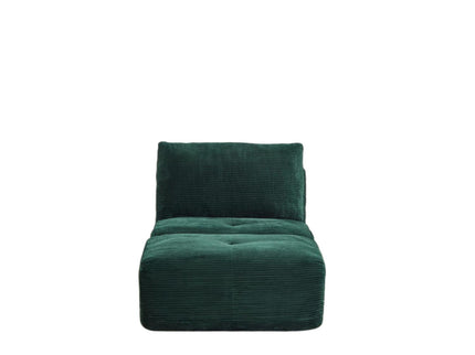 Single Chaise Longue With Movable Ottoman For Living Room