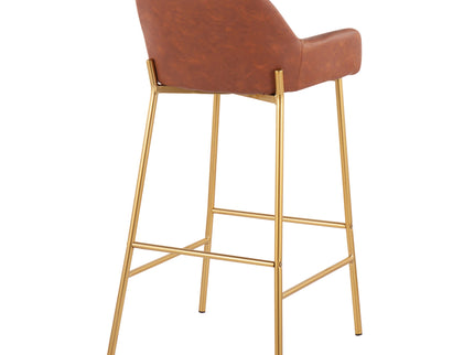 Daniella - Contemporary / Glam Fixed Height Bar Stool (Set of 2)