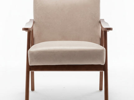 Accent Chair, Classic Mid Century Modern For Extra Seating