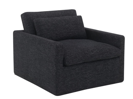 Naveen - Swivel Chair With 1 Toss Pillow