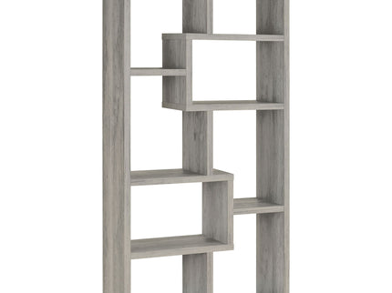 Lawton - 7 Shelf Bookshelf - Driftwood