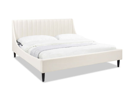 Aspen - Vertical Tufted Modern Headboard Platform Bed Set