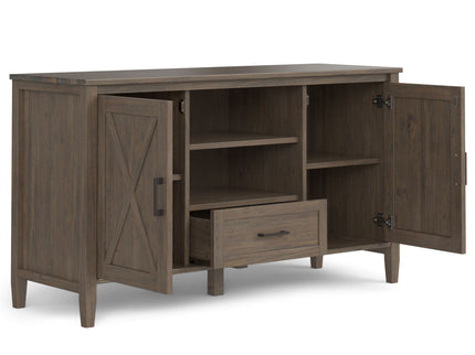 Ela - Medium TV Stand - Smoky Brown