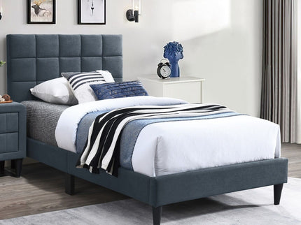 Modern Bed With Adjustable Headboard