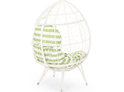 Cosmos - Round Hammered Iron Teardrop Chair