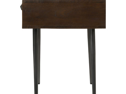 Gibson - Coffee 1 Drawer Rectangular Side Table With Angled Legs - Coffee