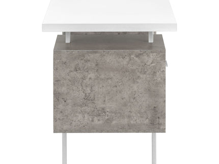 Computer Desk For Home Office, Laptop, Left, Right Set - Up, Storage Drawers, Contemporary & Modern