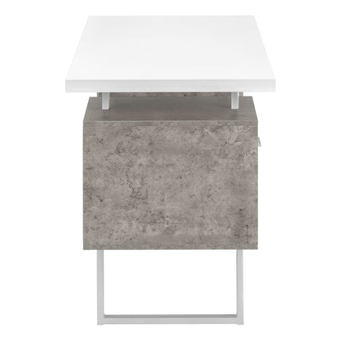 Computer Desk For Home Office, Laptop, Left, Right Set - Up, Storage Drawers, Contemporary & Modern