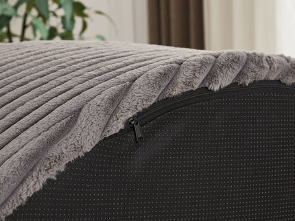 Modern Single Sofa With Backrest Pillow For Living Room