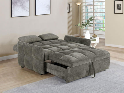 Alvara - Tufted Cushion Pull Out Sleeper Sofa Bed