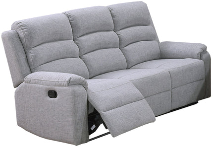 Modern Living Room Set With Manual Recliner