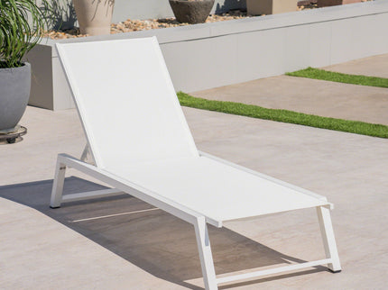Myers - Chaise Lounge - White