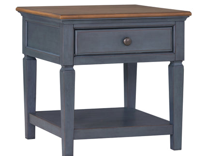 End Table - Blue