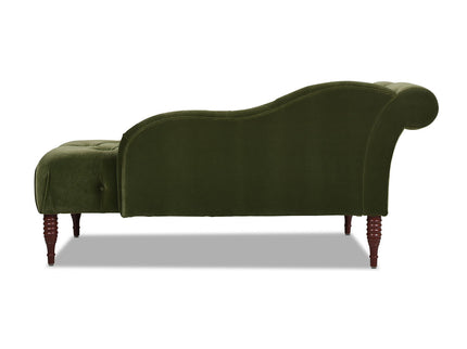 Samuel - Tufted Roll Arm Chaise Lounge