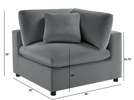 Caylie - Corner Wedge Chair