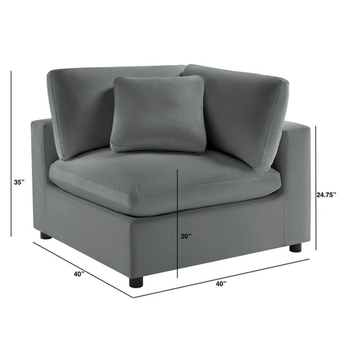 Caylie - Corner Wedge Chair