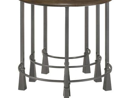 3 Piece Nesting Table Set - Brown