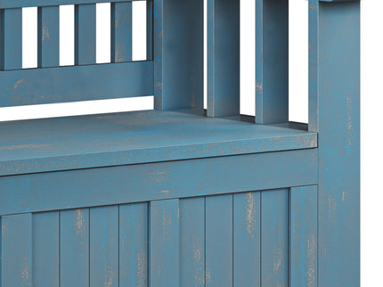 Acadian - Entryway Storage Bench, Handcrafted