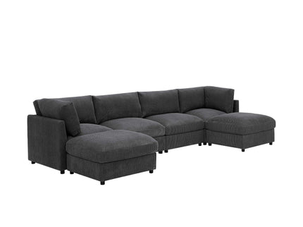 Modern Reversible Modular Sectional