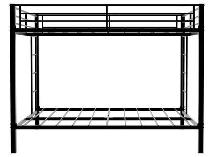 Bunk Bed For Kids, Convertible Frame With Ladders & Guardrail