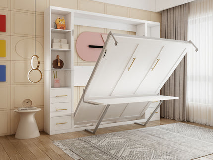 Multifunctional Vertical Murphy Wall Bed