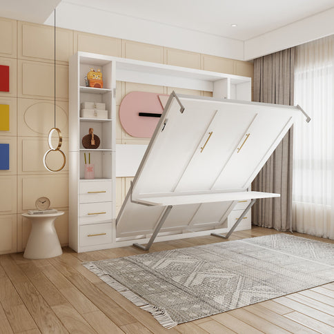 Multifunctional Vertical Murphy Wall Bed