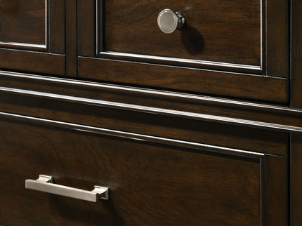 Merlot - 6 Drawer Dresser - Mahogany