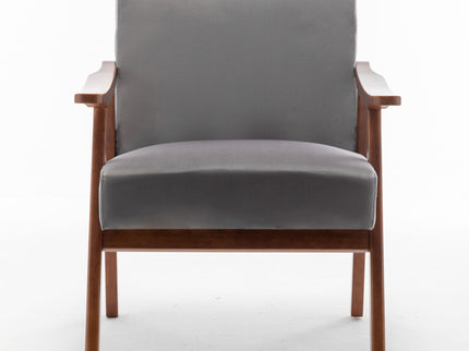Accent Chair, Classic Mid Century Modern For Extra Seating