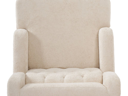 Modern Tufted Upholstered Accent Chair For Living Room