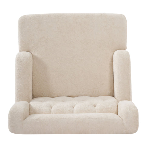 Modern Tufted Upholstered Accent Chair For Living Room