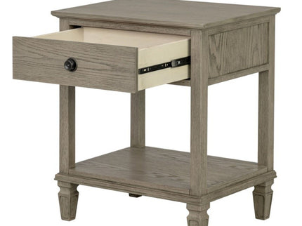 Victoria - Bedside Table With Drawer And Shelf