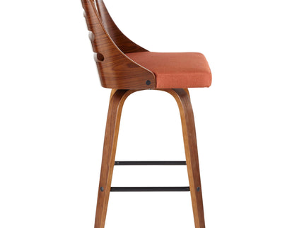 Trevi - Mid Century Modern Counter Stool (Set of 2)