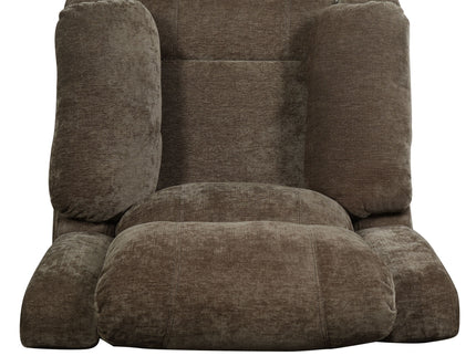 Upholstered Manual Recliner Chair With 3 Adjustable Backrest Positions