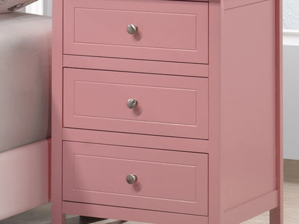 Dove Tailed Drawers 3 Drawer Nightstand