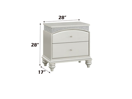 Maverick - Night Stand - Silver