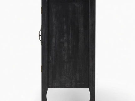 3 Door Sideboard Buffet Cabinet With Storage - Black