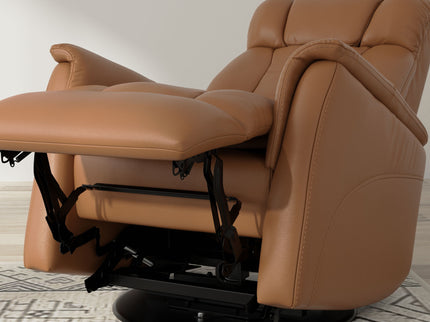 Bentley - Swivel Glider Recliner With Manual Adjustable Headrest & Footrest