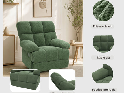 Manual Rocker Recliner Chair