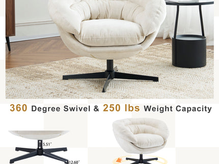 Modern Office Chair With 360 Degree Swivel