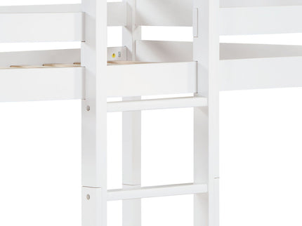 Esin - Twin Twin Bunk Bed - White