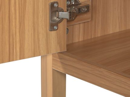 Bathroom Vanity, 2 Soft Close Doors, 3 Soft Close Drawers, Adjustable Shelf - Wood