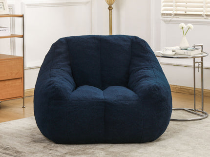Comfy Bean Bag Chair With Memory Foam Filler, Tufted Soft