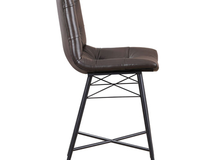 Counter Height Stools & Padded Seat (Set of 2)