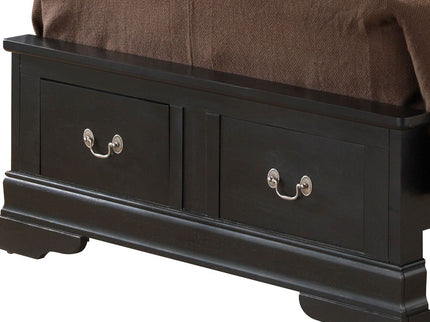 Upholstered Panel Sleigh Bed Design