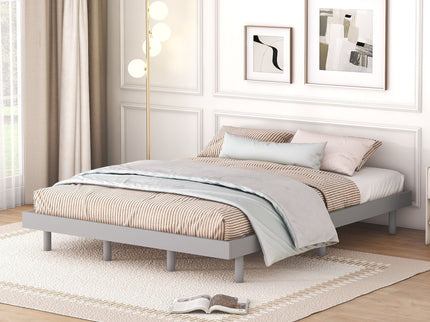 Modern Floating Platform Bed Frame
